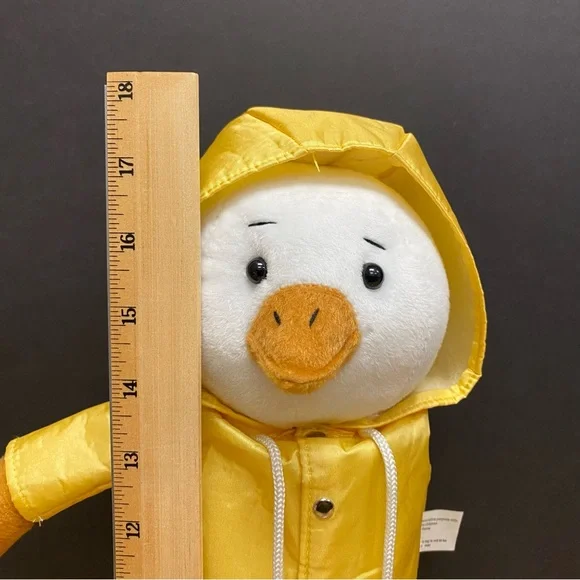 DEBI LILLY Standing Duck In Yellow Raincoat and Boots Decorative - Floral 18” - Picture 7 of 9